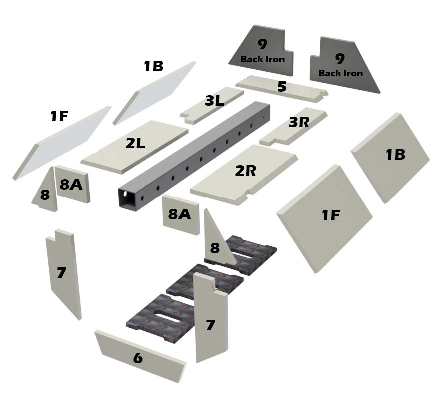 Ceramic Heater Tiles